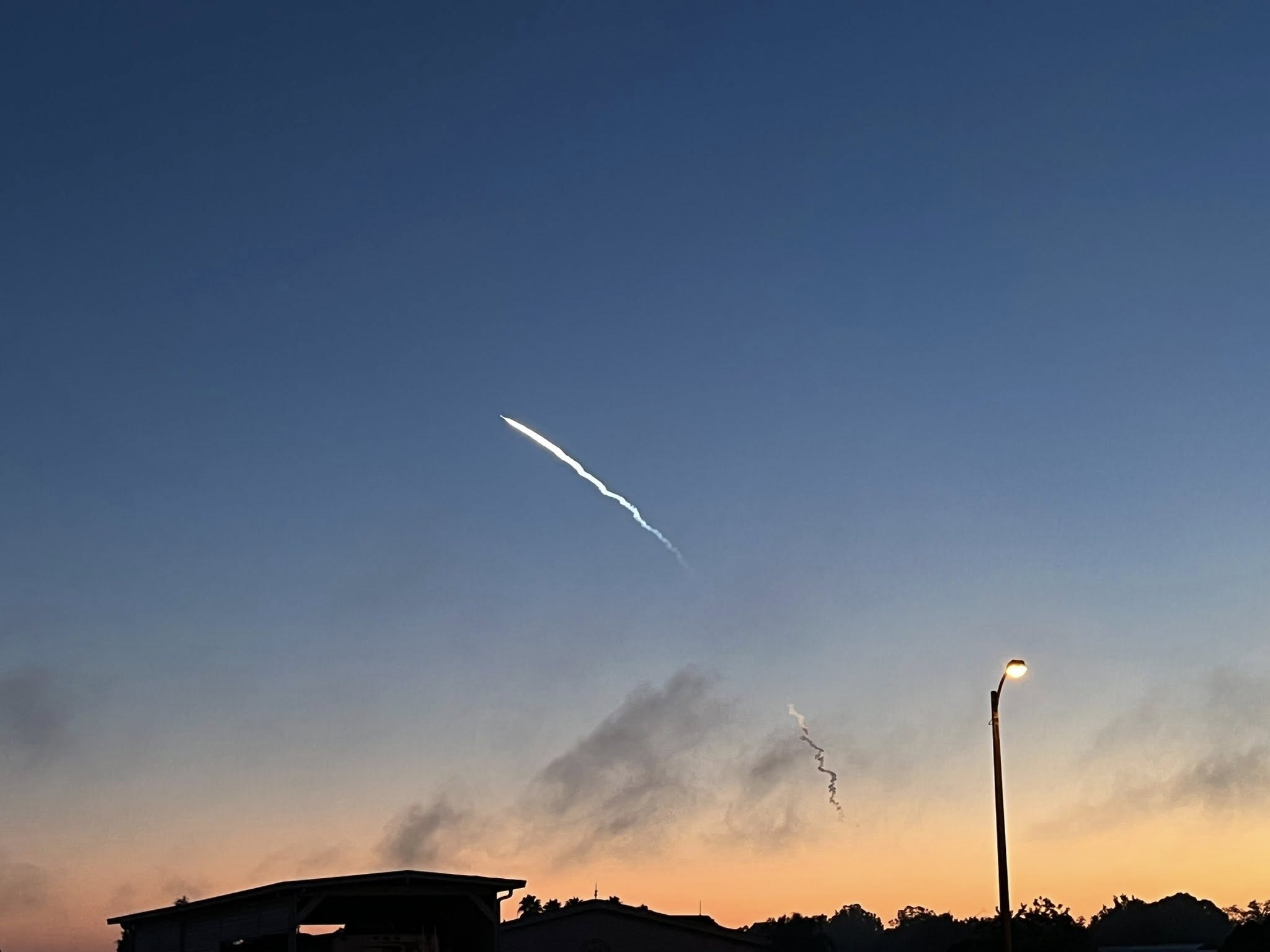View of a Cape launch