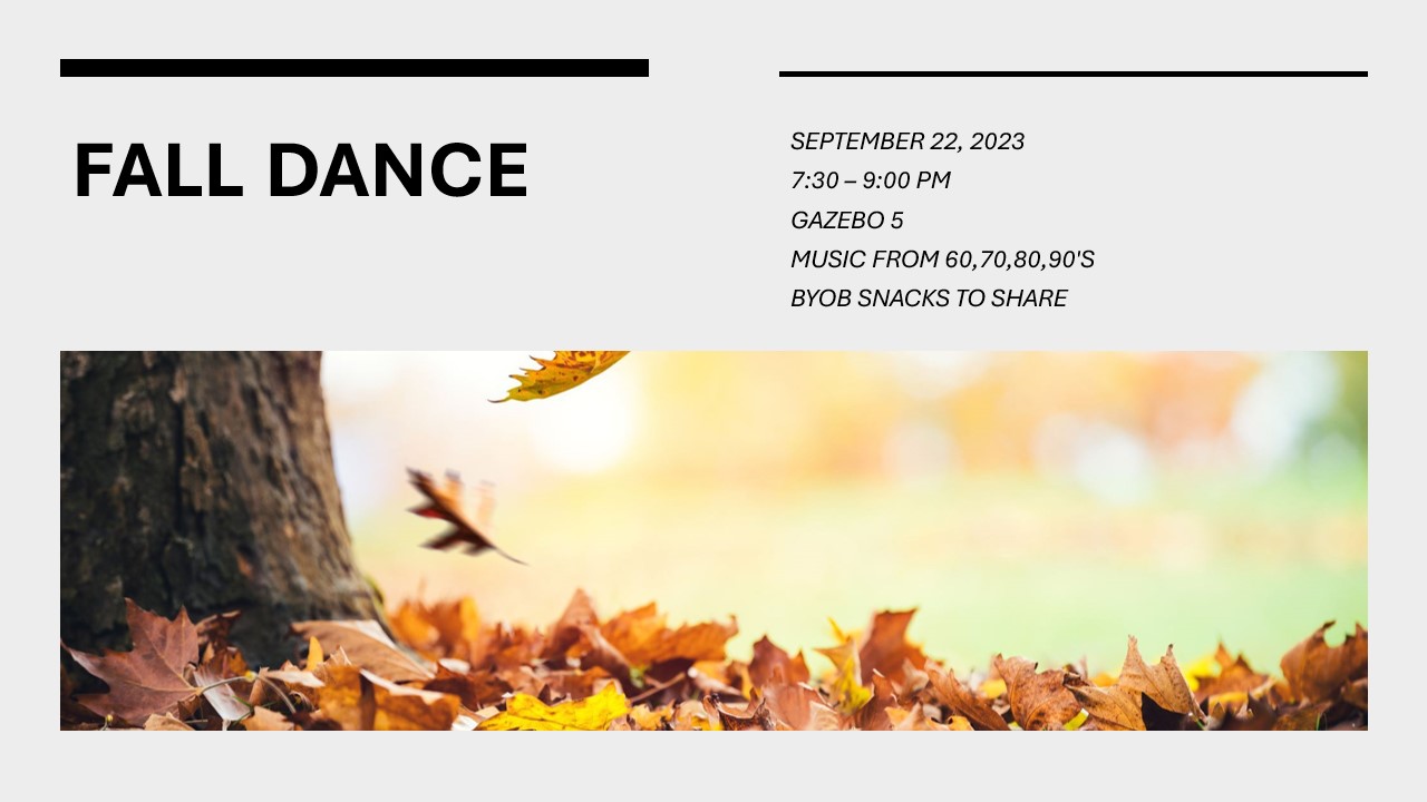 Fall Dance