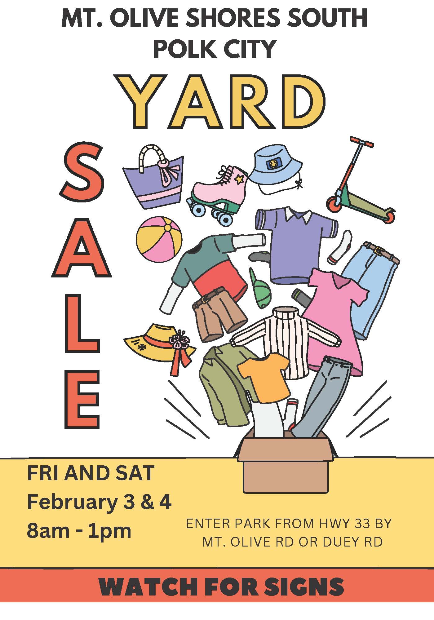 Yard Sale