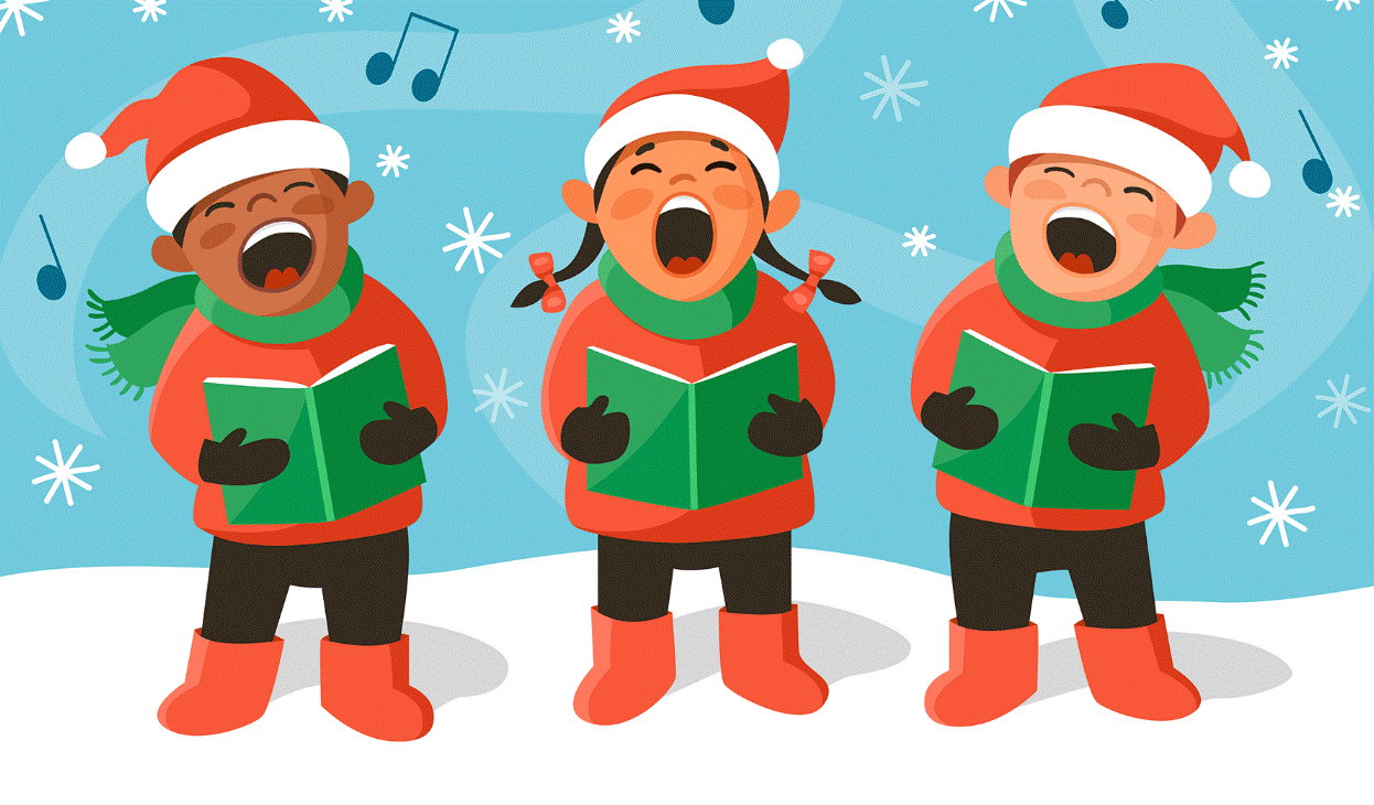 Christmas singing